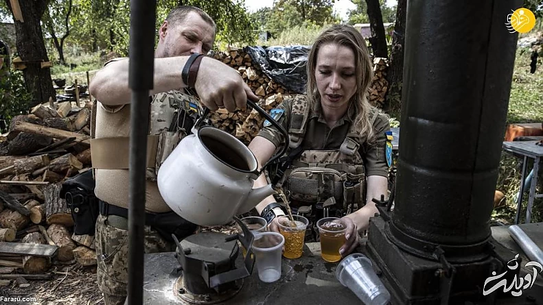 (تصاویر) سربازان زن اوکراینی در خط مقدم جنگ